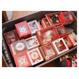 And a Tub Full of Spode Christmas Ornaments