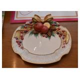 Fitz and Floyd Christmas Dish