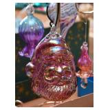 Glass Eye Studio Art Glass Christmas Ornaments