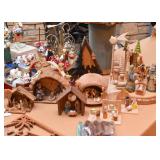 Wooden Nativity Scenes 