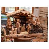 Wooden Nativity Scenes 