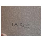 Lalique Red Snowflake Christmas Ornament