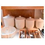 Pfaltzgraff Kitchen Canisters