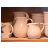 White Pitchers