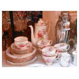 Vintage Porcelain Tea Set (Roses)