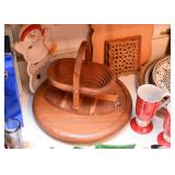 Cutting Boards, Wooden Basket