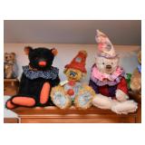 Various Collectible & Artisan Teddy Bears