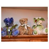 Various Collectible & Artisan Teddy Bears