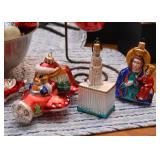 Mercury Glass Christmas Ornaments