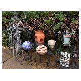 Garden Decor & Accessories (Plant Stands, Stakes, Pots, Statues, Etc.)