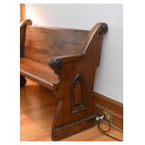 Antique / Vintage Church Pew (Approx. 58" L x 34" H)