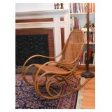 Antique / Vintage Bentwood Rocking Chair / Rocker from Vienna