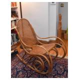 Antique / Vintage Bentwood Rocking Chair / Rocker from Vienna