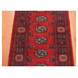 Bokhara Rug Runner - Wool - Pakistan (Approx. 31.5" x 97")