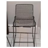 4 Metal Chairs / Bar Stools (Seat approx. 25.5" H) 