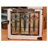 Antique Stained Glass Window