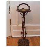 Antique / Vintage Cast Iron Ashtray Stand