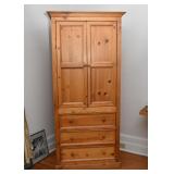 Country Pine Wardrobe