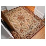 Small Floral Area Rug