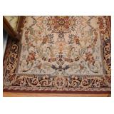 Small Floral Area Rug