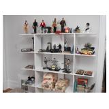 Modern White Wall Unit / Display Shelf