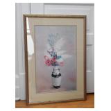 Framed Artwork (Floral Still Life)