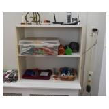 Small White Bookshelf, Office & Art Supplies