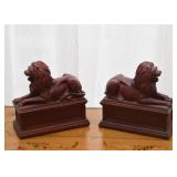 Lion Bookends