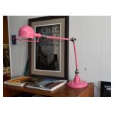 Pink Metal Desk Lamp