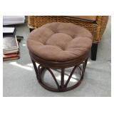 Wicker Ottoman