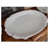 White Ceramic Serving Platter