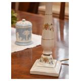 Small Floral Table Lamps (Pair)