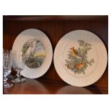 John James Audubon Dinner Plates (Colored by Hand, England)