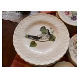 Alfred Meakin Audubon "Birds of America" Dinner Plates, England 