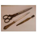 Antique Scissors & Letter Openers