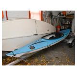 Eddyline Sandpiper Kayak with Trailer (trailer has license & title)