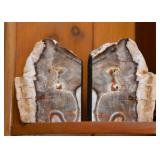 Geode Specimen Bookends