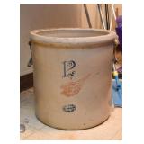 Redwing 12 Gallon Stoneware Crock (hairline crack)