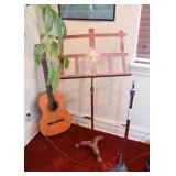 Acoustic Guitar, Music Stands