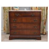 Antique / Vintage Chest of Drawers with Marble Top