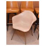 Mid Century Modern Herman Miller / Eames Shell Armchairs Chairs (2)