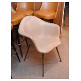 Mid Century Modern Herman Miller / Eames Shell Armchairs Chairs (2)