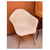 Mid Century Modern Herman Miller / Eames Shell Armchairs Chairs (2)