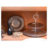 Pewter Bowl, Dessert Server, Coasters