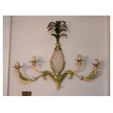 Vintage Metal Candle Wall Sconce