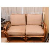 Rattan / Bamboo Love Seat