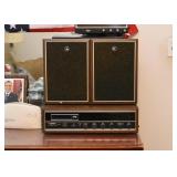 Vintage Hitachi Solid State 8 Track Player with AM / FM Stereo