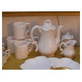 White Ceramic Tea Set