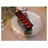 Glass Plates & Platters, Napkin Rings