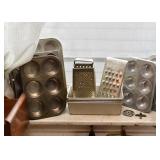 Muffin / Cupcake Tins, Baking Pans, Shredders